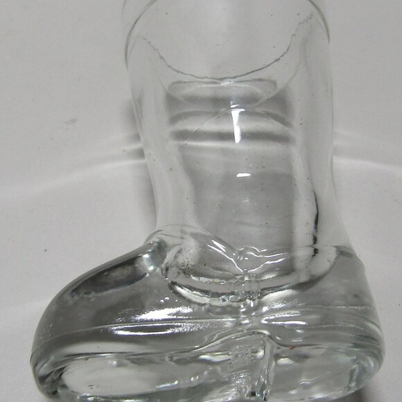 MCM Vintage 1960’s MOD DEP Italy Riding Boot Shot Glass western handmade - Picture 4 of 4